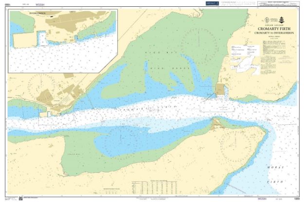 BA 1889 - Cromarty Firth Bank to Invergordon